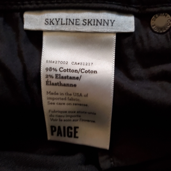Paige Skyline Skinny Jeans - Picture 7 of 9